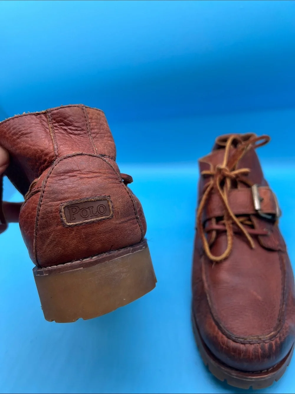 Polo Ralph Lauren Men's Brown Boots size 9 D